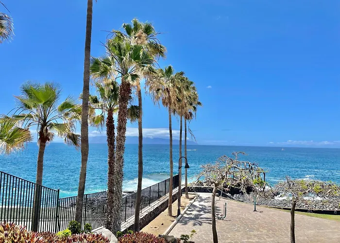 Blue Garden - Cozy With Atlantic Views Апартаменты Пуэрто-де-Сантьяго